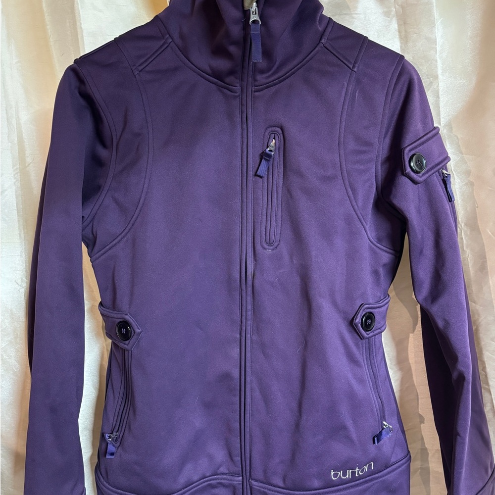 Burton purple medium weight jacket